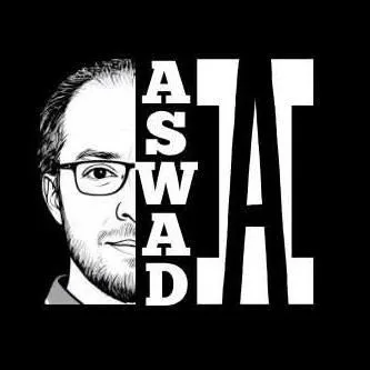 أسود